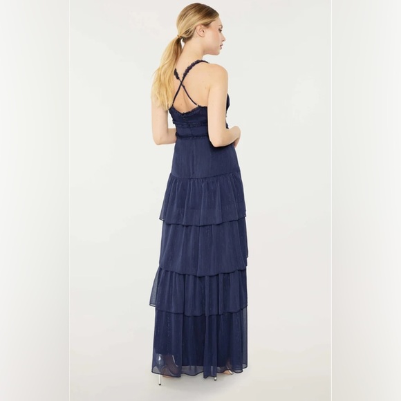 LIKELY Women's Athena Maxi Dress 6; Night Shadow - Picture 2 of 8